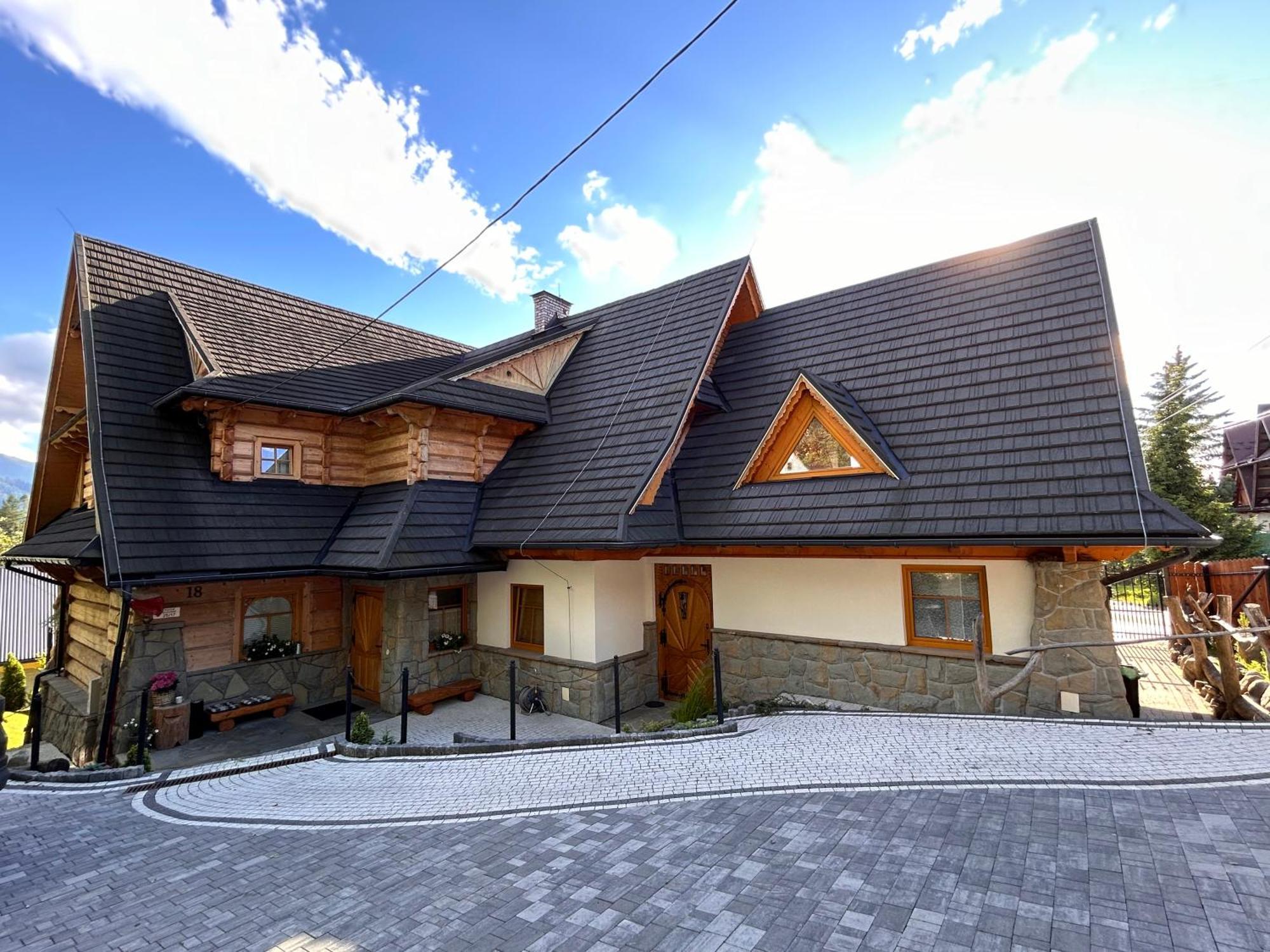 Apartamenty Willa Olsza Wood House & Mountain View & Sauna زاكوباني المظهر الخارجي الصورة
