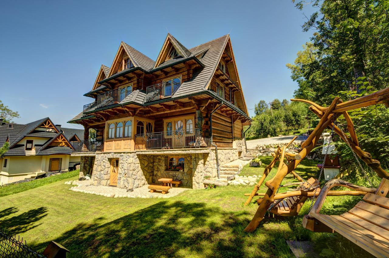 Apartamenty Willa Olsza Wood House & Mountain View & Sauna زاكوباني المظهر الخارجي الصورة